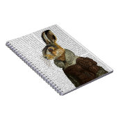 Carnet Madame Hare Portrait (Côté Droit)