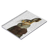 Carnet Madame Hare Portrait (Côté gauche)