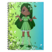 Carnet Madame Lime Notebook d'Afro-américain (Devant)