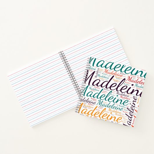 Carnet Madeleine (Intérieur)