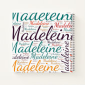 Carnet Madeleine (Dos)