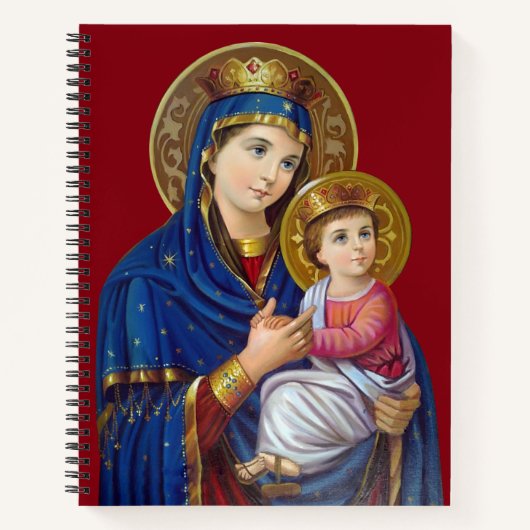 Carnet Madone et Enfant (Devant)