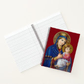Carnet Madone et Enfant (Intérieur)
