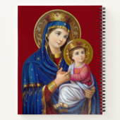 Carnet Madone et Enfant (Dos)