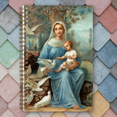 Carnet Madonna bleu français