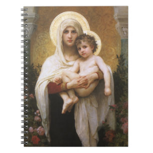 Carnet Madonna des Roses par Bouguereau