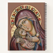 Carnet Madonna et l'enfant (Dos)