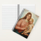 Carnet Madonna et l'enfant (À l'intérieur)