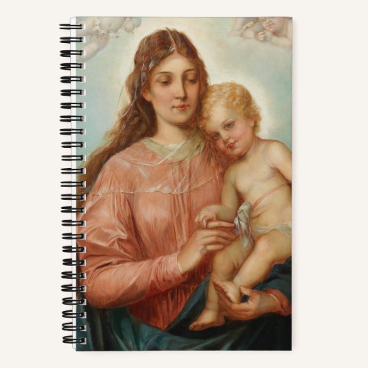 Carnet Madonna et l'enfant (Recto)