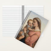 Carnet Madonna et l'enfant (À l'intérieur)