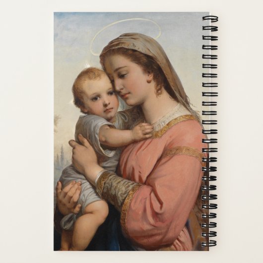 Carnet Madonna et l'enfant (Verso)