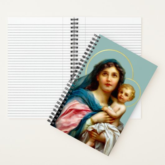 Carnet Madonna et l'enfant (À l'intérieur)