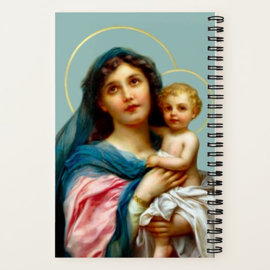 Carnet Madonna et l'enfant (Verso)