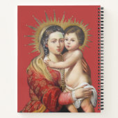 Carnet Madonna et l'enfant (Dos)