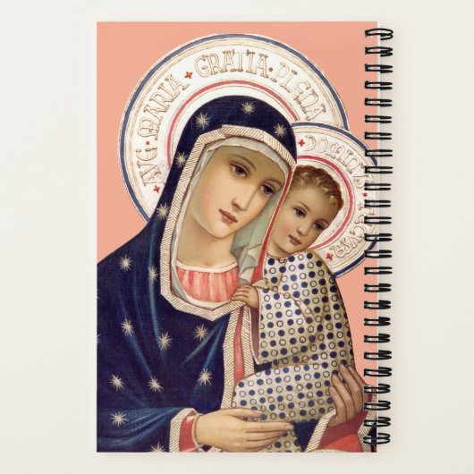 Carnet Madonna et l'enfant (Verso)