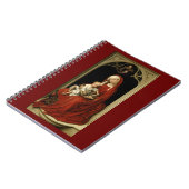 Carnet Madonna recevant la Couronne angélique (Côté gauche)