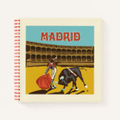 Carnet Madrid, Espagne (Devant)