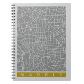 Carnet Madrid map (Devant)