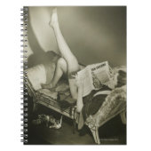 Carnet Magazine de lecture de femme (Devant)