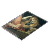 Carnet Magdalene (huile sur la toile) (Côté gauche)