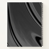 Carnet Magenta gris bleu moderne (Dos)