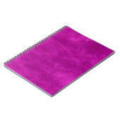 Carnet Magenta Purple esthétique (Côté gauche)