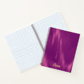 Carnet Magenta scintillant (Intérieur)
