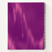 Carnet Magenta scintillant (Dos)