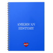 Carnet Maggie Heart Blue (Devant)