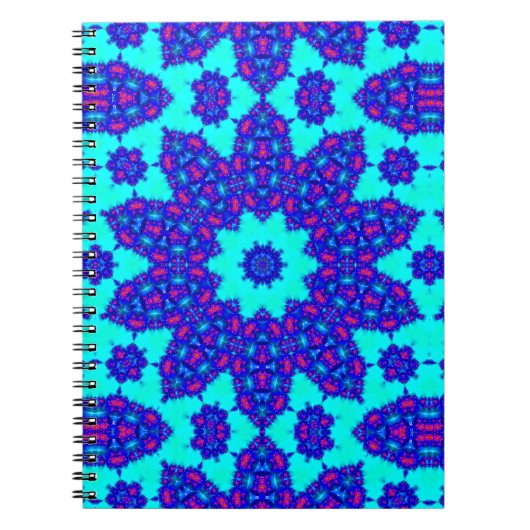 Carnet Magic Blue kaléidoscope a prospéré (Devant)