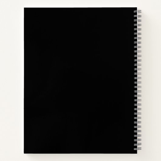 Carnet *~* MAGIC Gold & Black Girly Magic Good Vibes (Dos)