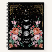 Carnet Magic Moon Garden (Devant)