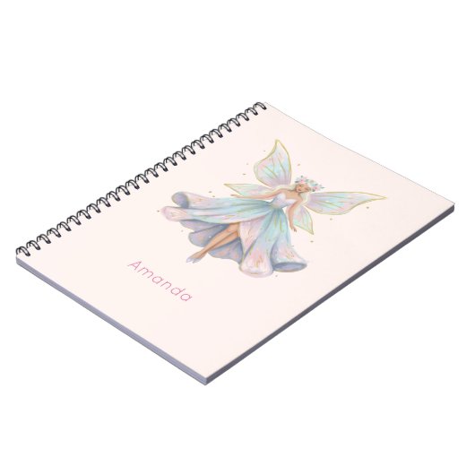 Carnet Magical Angel Fairy Pastel Colors (Côté gauche)