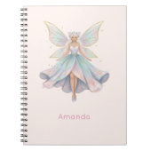Carnet Magical Angel Fairy Pastel Colors (Devant)