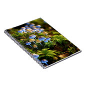 Carnet Magical Bioluminescent Fungi - Deep Forest (Côté Droit)