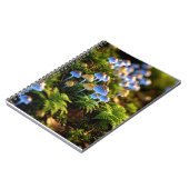 Carnet Magical Bioluminescent Fungi - Deep Forest (Côté gauche)