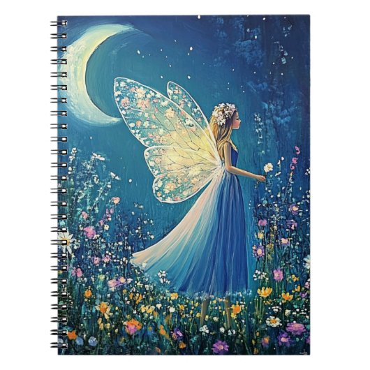 Carnet Magical Moonlit Fairy. (Devant)