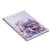 Carnet Magical Purple Reindeer (Côté Droit)