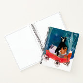 Carnet Magical Winter Animal Friends Sketch Notebook (Intérieur)