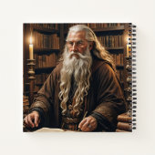 Carnet Magicien Relié (Dos)