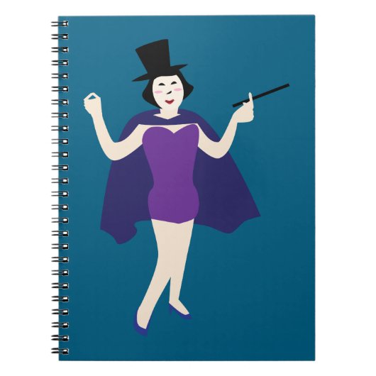 Carnet Magicienne (Devant)