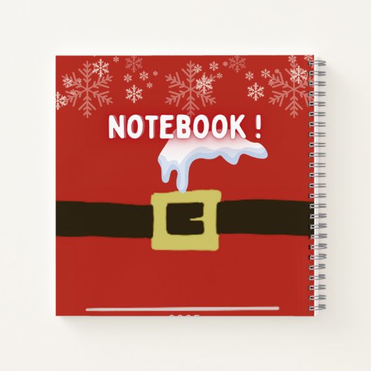 Carnet Magie de Décembre : Mon Voyage vers 2025 (Dos)