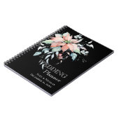 Carnet Magie de Noël/Wedding planner de Poinsettia (Côté gauche)