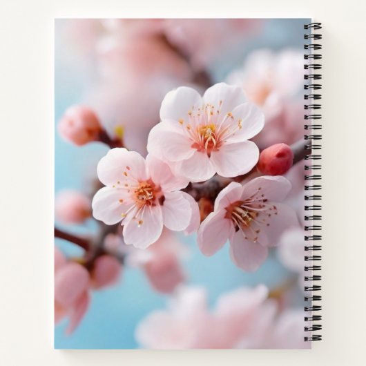 Carnet Magie en fleurs roses (Dos)