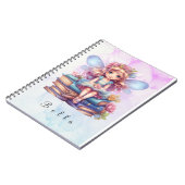 Carnet magie féerique violette (Côté gauche)