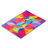 Carnet Magie Motif colorée vive (Côté gauche)