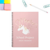 Carnet Magique Licorne Moderne Enfants