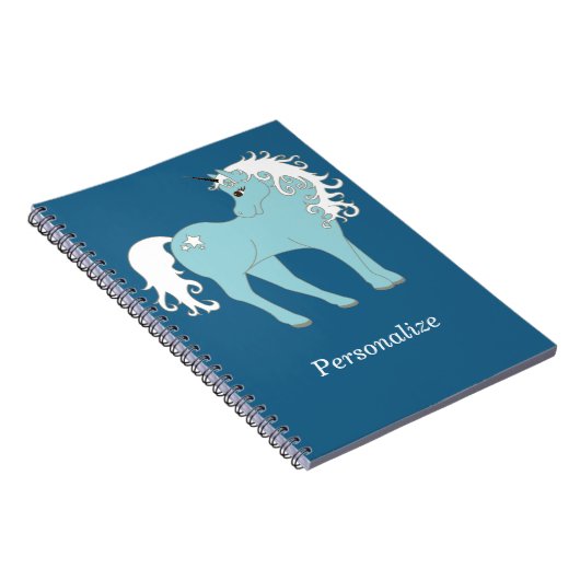 Carnet Magique Unicorne mignonne & adorable avec étoile (Côté Droit)