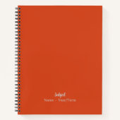 Carnet Magma (Devant)