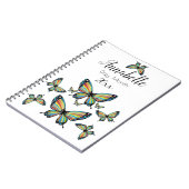 Carnet Magnifique Arc-en-ciel magnifique ailes (Côté gauche)